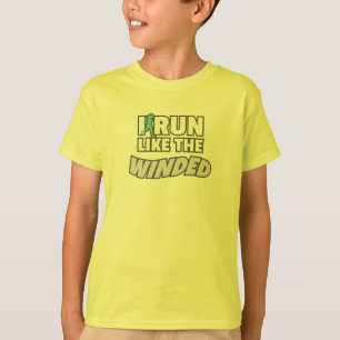 T-shirt Drôle Jogger Runner Je Cours Comme Le Vainqueur