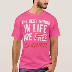 T-shirt Drôle Joueur Clarinet Clarinetist les meilleures c