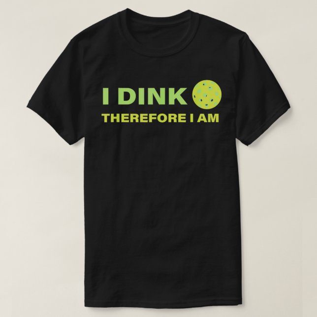 T-shirt Drôle Joueur de basket Dink (Design devant)