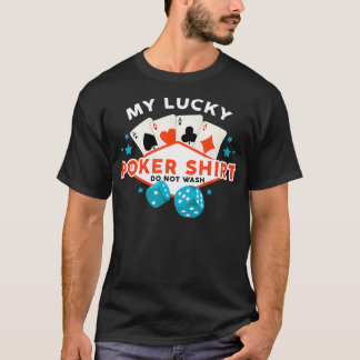 T-shirt Drôle Joueur Plongeur Risque Taker Ne Pas Laver Mo