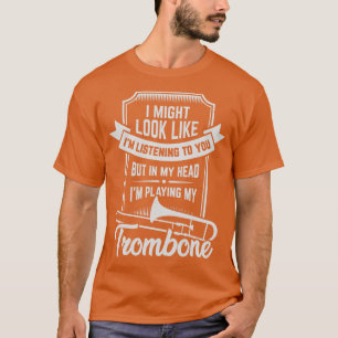 T-shirt Drôle Joueur Tromboniste Trombonist Cadeau