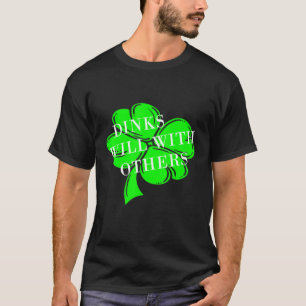 T-shirt Drôle Jour de la Saint Patrick Boire Tea Boissons