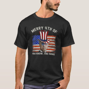 T-shirt Drôle Joyeux 4E D'Entre Vous Connaissez La Chose J