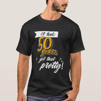 T-shirt Drôle Joyeux 50E Anniversaire Cinquante Anniversai