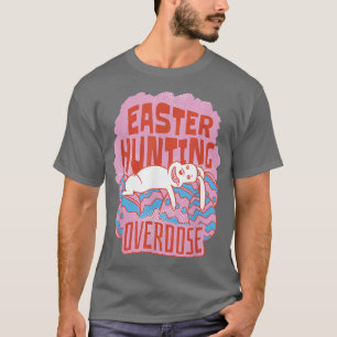 T-shirt Drôle Joyeux cadeau lapin de Pâques pour les enfan