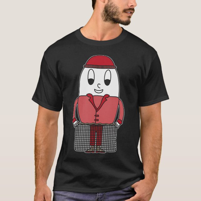 T-shirt Drôle Joyeux Fishmas (Devant)