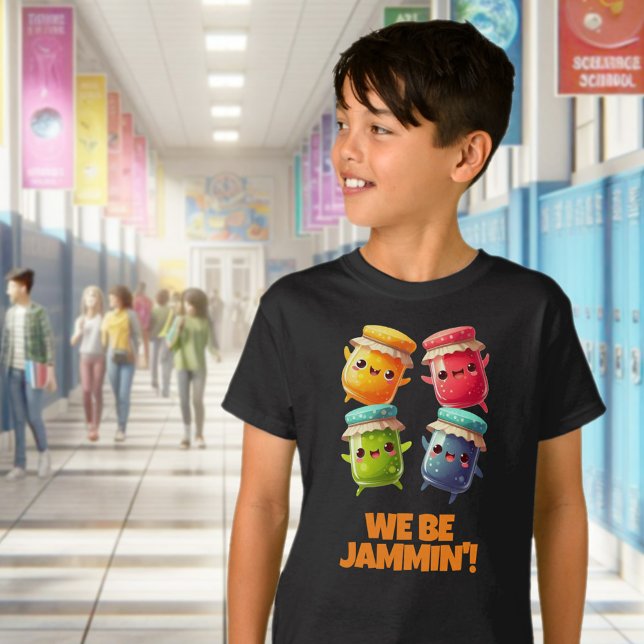 T-shirt Drôle Joyful Jumping Jarres de Jubilant Jam (Créateur téléchargé)