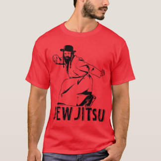 T-shirt Drôle Jude Juif Jitsu Rabbi Hora Danse Jiu Jitsu K