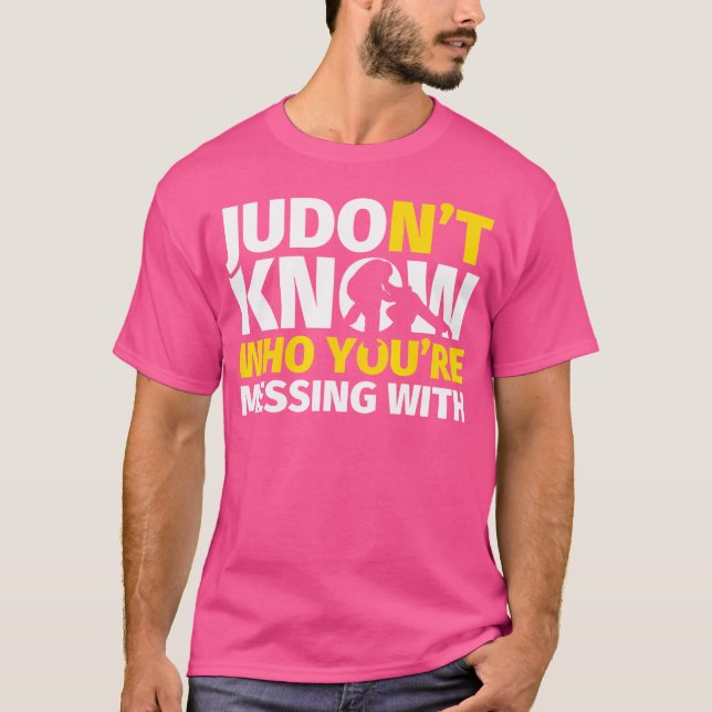 T-shirt Drôle Judo (Devant)