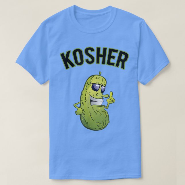 T-shirt Drôle juif Kosher    PickleChanukah Amusement  (Design devant)
