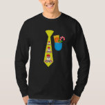 T-shirt Drôle juillet Christmas Beach Père Noël cravate No<br><div class="desc">Drôle Juillet Noël Plage Père Noël cravate Noël sur une plage</div>