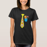 T-shirt Drôle juillet Christmas Beach Père Noël cravate No<br><div class="desc">Drôle Juillet Noël Plage Père Noël cravate Noël sur une plage</div>