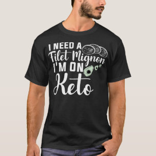 T-shirt Drôle Keto Guido Bacon Keto Diet J'Ai Besoin D'Un