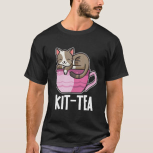 T-shirt Drôle Kit thé ou chatte chat Ever Chat coloré et u
