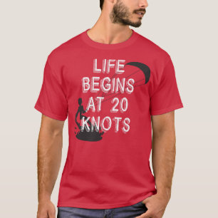 T-shirt Drôle Kiteboarder Citation Eau Sports Kitesurf