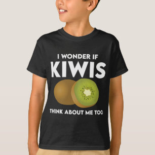 T-shirt Drôle Kiwis Dit Kiwi Costume Kiwifruits