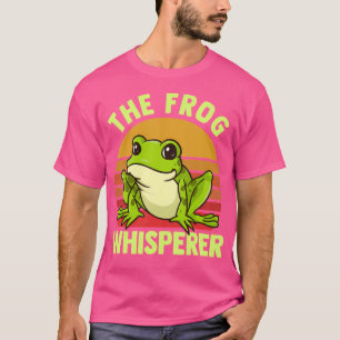 T-shirt Drôle La Grenouille Whisperer Funny Tree Frogs Cut