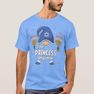 T-shirt Drôle La Princesse Gnome Hanoukka Matching Family 