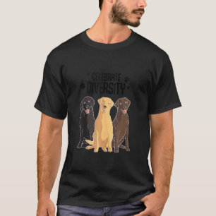 T-shirt Drôle Labrador Retriever Hommes Femmes Célébrent l