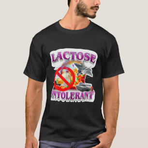 T-shirt Drôle Lactose Humour Mème Tolérant Explosion