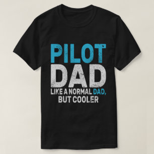 T-shirt Drôle L'Art Pilote Pour Papa Pilote Avion Avion