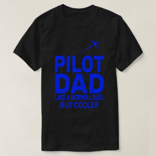 T-shirt Drôle L'Art Pilote Pour Papa Pilote Avion Avion