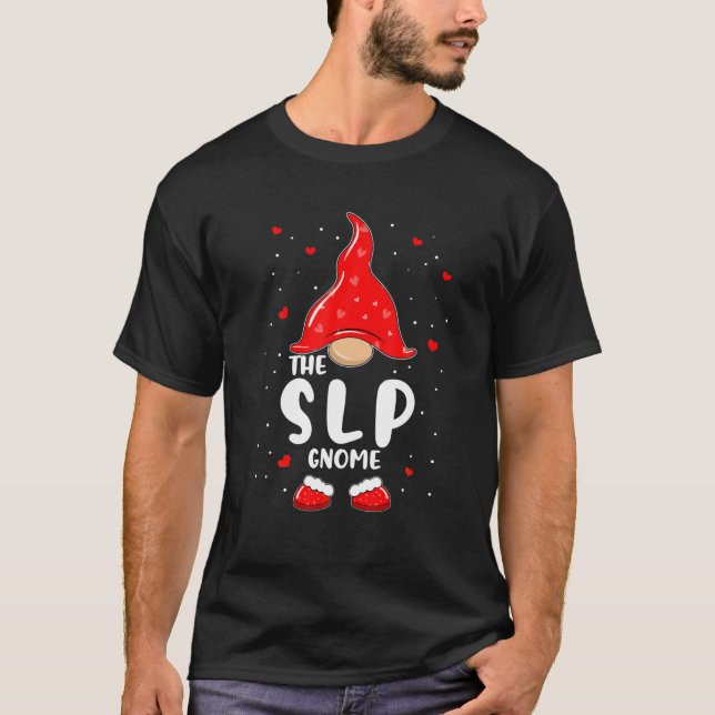 T-shirt Drôle Le SLP Gnome Speech Langue Pathologiste Va (Devant)