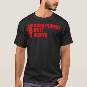 T-shirt Drôle Lecteur de basse Gift Cool de guitare basse