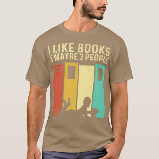 T-shirt Drôle Lecteur de livre Design Hommes femmes Lecteu