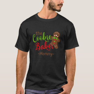 T-shirt Drôle Les Cookies Baker Maman Noël