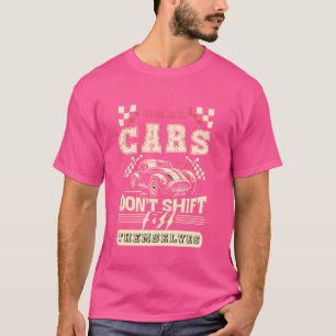 T-shirt Drôle Les Véritables Voitures Ne Se Déplacent Pas