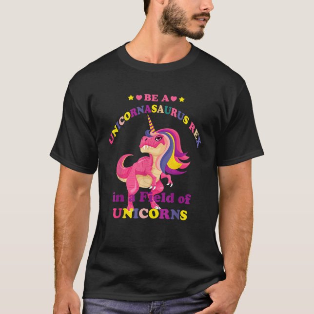 T-shirt drôle licorne (Devant)