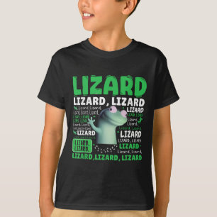 T-shirt Drôle Lizard Mème Animal Femmes Hommes _3