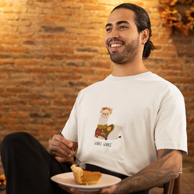 T-shirt Drôle Llama Turquie Thanksgiving (Créateur téléchargé)