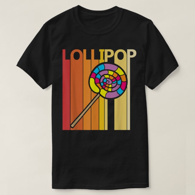 T-shirt Drôle Lollipop bonbon (Design devant)