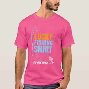 T-shirt Drôle Lucky Pêche Cadeaux Pour Hommes Garçons Femm