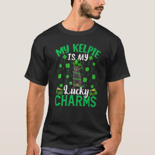 T-shirt Drôle Ma Kelpie Est Mon Lucky Charms Kelpie St Pat