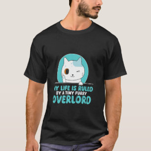 T-shirt Drôle Ma Vie Est Dirigée Par Un Petit Seigneur Fou