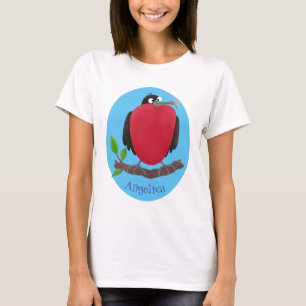 T-shirt Drôle magnifique dessin animé de frégate
