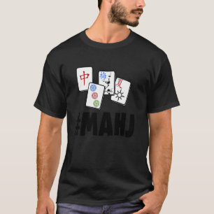 T-shirt Drôle Mahjong Tee Women Game