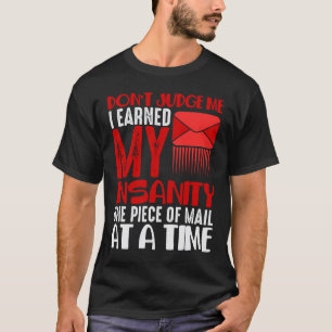 T-shirt Drôle Mailman, Humour de la folie, le porte-mail 