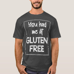 T-shirt Drôle Maladie coeliaque Cadeau Gluten Gratuit