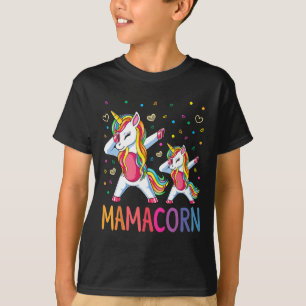 T-shirt Drôle Mamacorn Unicorn Costume Maman Fête des Mère