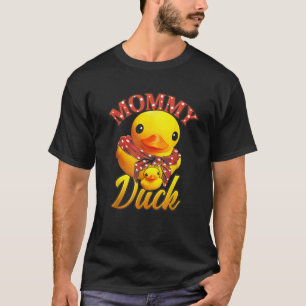 T-shirt Drôle maman canard maman mère caoutchouc canard ma