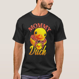 T-shirt Drôle maman canard maman mère caoutchouc canard ma