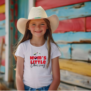 T-Shirt Drôle maman cerry vibe slogan anniversaire