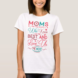 T-shirt drôle maman définition mère nous aime le plus