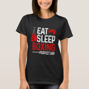 T-shirt Drôle Mange. Dors. Répétez. Jour parfait pour l'am