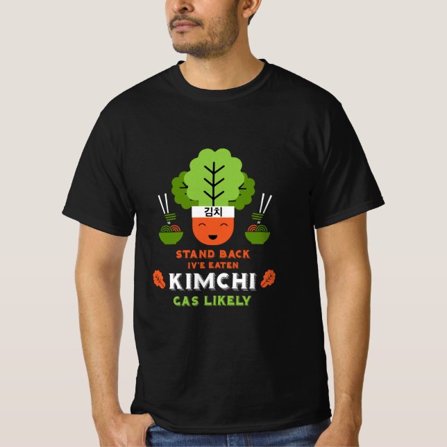 T-shirt Drôle mangeur Kimchi (Devant)