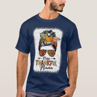 T-shirt Drôle Mangue Un Thankful Mama Automne Que